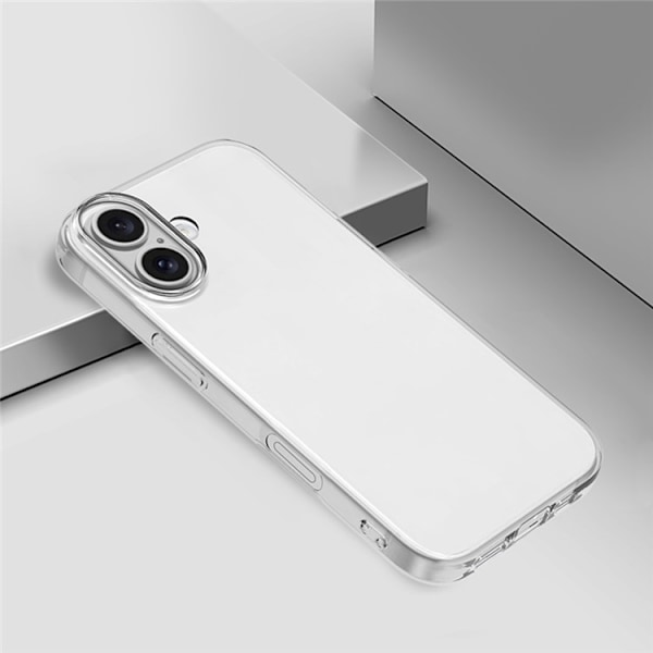 iPhone 17 Skal Slim Fit TPU Transparent