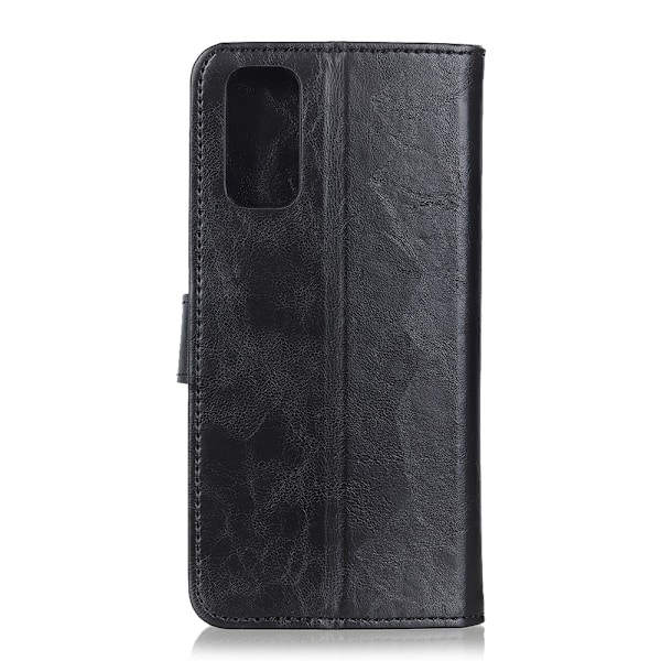 OnePlus 9 - KHAZNEH Tri-Color Läder Fodral - Svart Black Svart