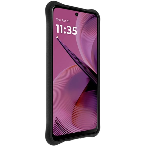 IMAK Motorola Moto G55 5G Skal TPU Shockproof Svart