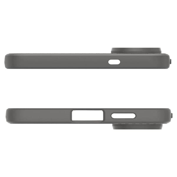 Spigen Galaxy S25 Edge Skal Liquid Air Marble Grey