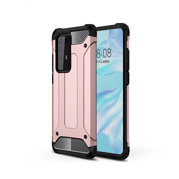 Huawei P40 Pro - Hybrid Armor Skal - Roséguld Roséguld Roséguld