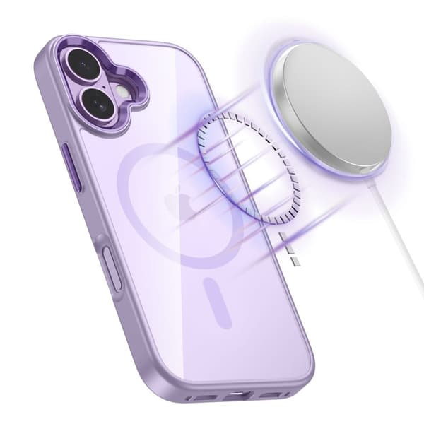 Tech-Protect iPhone 17 Skal MagSafe MagMat Lavender / Clear