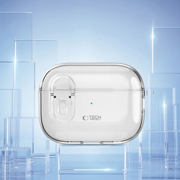 Tech-Protect AirPods Pro 2/1 Skal Slim Hook Transparent
