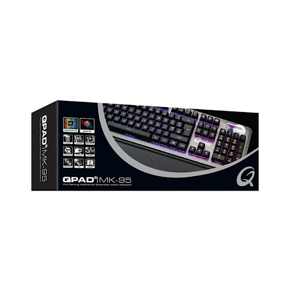 QPAD Gaming Tangentbord MK95 Nordic