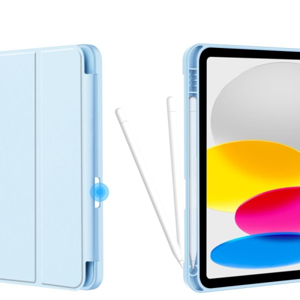 Tech-Protect iPad 10.9 2022 Fodral Pennhållare Sky Blue