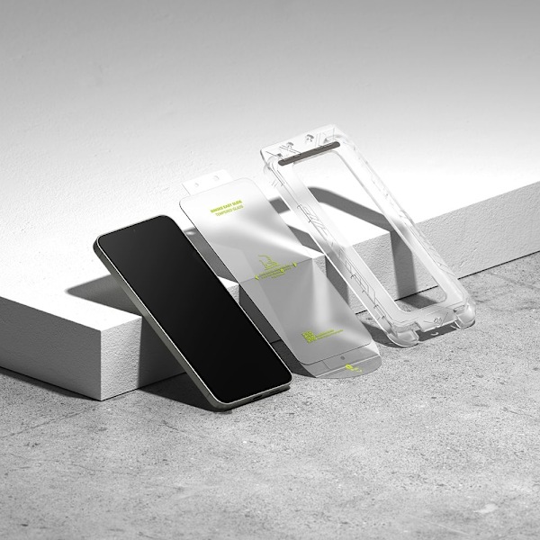 Ringke Galaxy S25 / S24 2-PACK Easy Slide Skärmskydd Härdat Glas