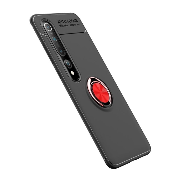 Xiaomi Mi 10 / 10 Pro - Ring Skal - Svart/Röd Svart/Röd Svart/Röd