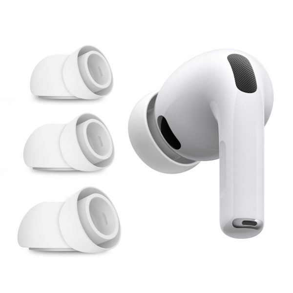 Tech-Protect AirPods Pro 3 3-PACK Öronpluggar Vit