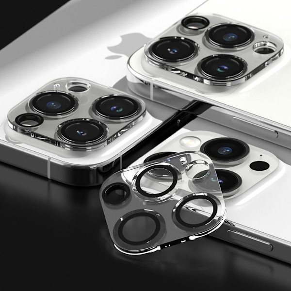 Ringke iPhone 15 Pro 2-PACK Linsskydd Härdat Glas Transparent