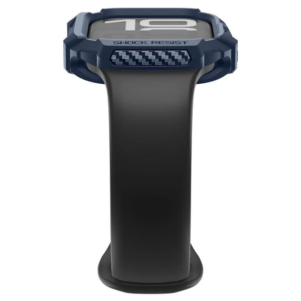 Spigen Apple Watch 11/10 42 mm Skal Rugged Armor Navy Blue