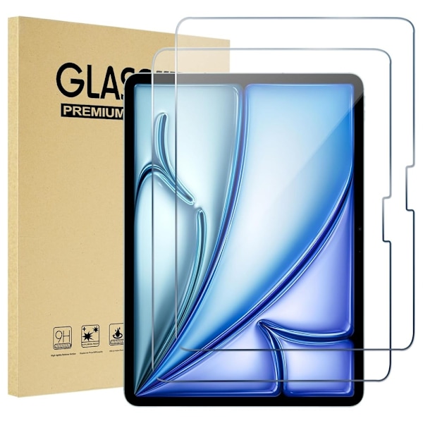 iPad Pro 11 2024 2-PACK Skärmskydd Härdat Glas