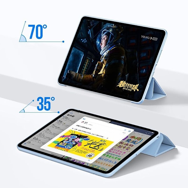 Tech-Protect iPad 11 2025 / 10.9 2022 Fodral SmartCase Grå