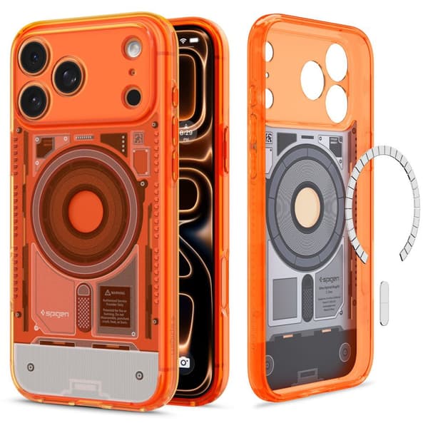 Spigen iPhone 18 Pro Max / 17 Pro Max Skal MagSafe Tangerine