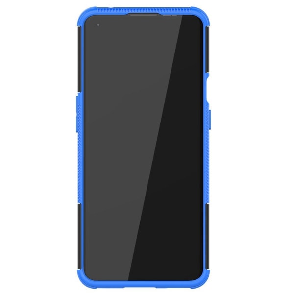 OnePlus 9 Pro - Ultimata Stöttåliga Skalet med Stöd - Blå Blue Blå
