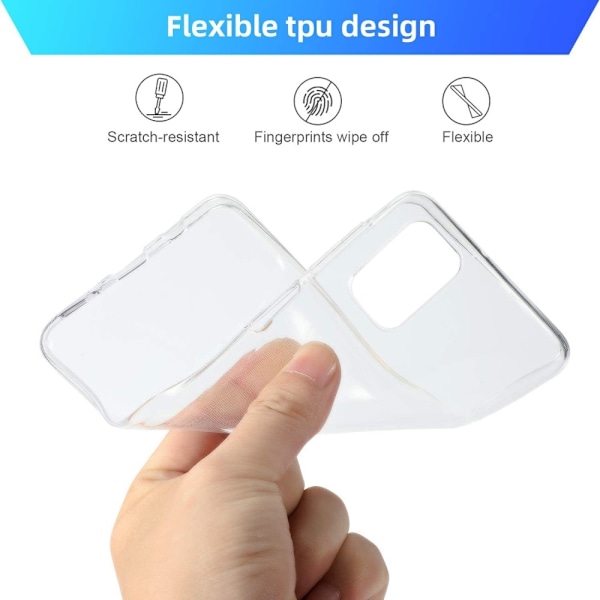 OnePlus 8T / 8T+  - Transparent TPU Skal