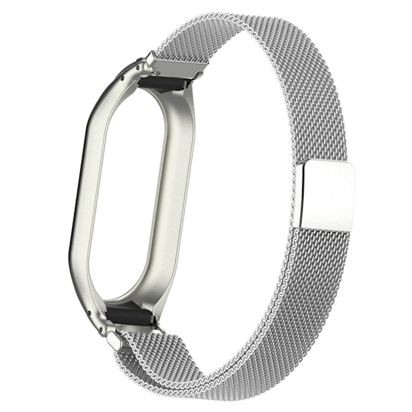 Xiaomi Smart Band 9/8 Armband Milanese Loop Metall Silver