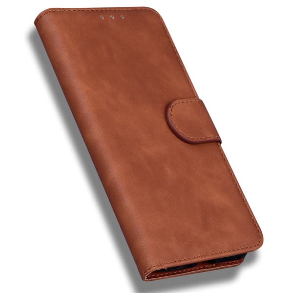 Sony Xperia 10 VII Fodral Läder Brun