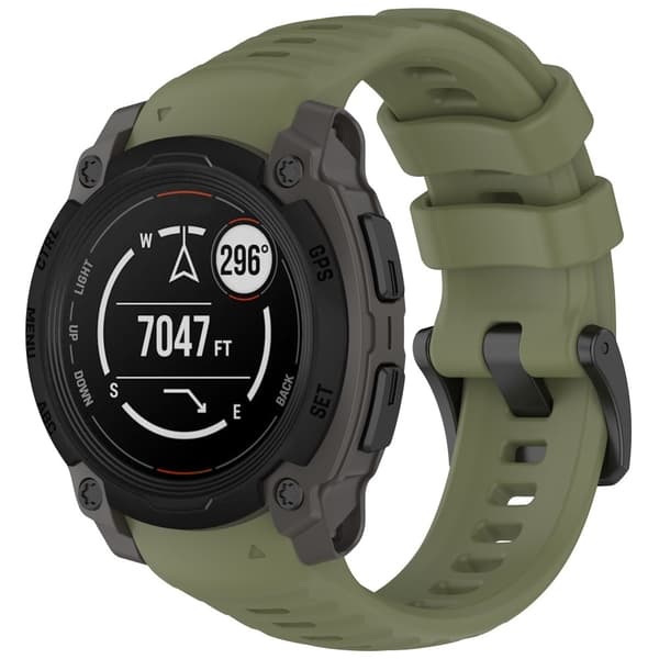 Garmin Instinct E 40 mm Klockarmband Silikon Grön