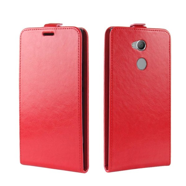 Sony Xperia XA2 Ultra - Flip Fodral - Röd Red Röd