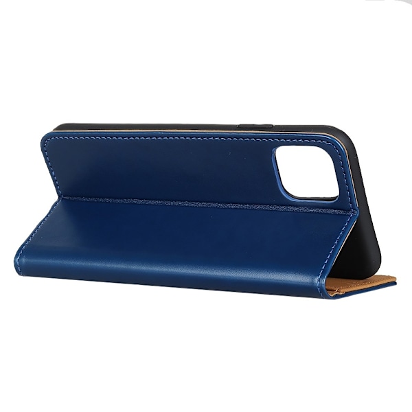 Xiaomi Mi 11 - Tri-Color Läder Fodral - Blå Blue Blå