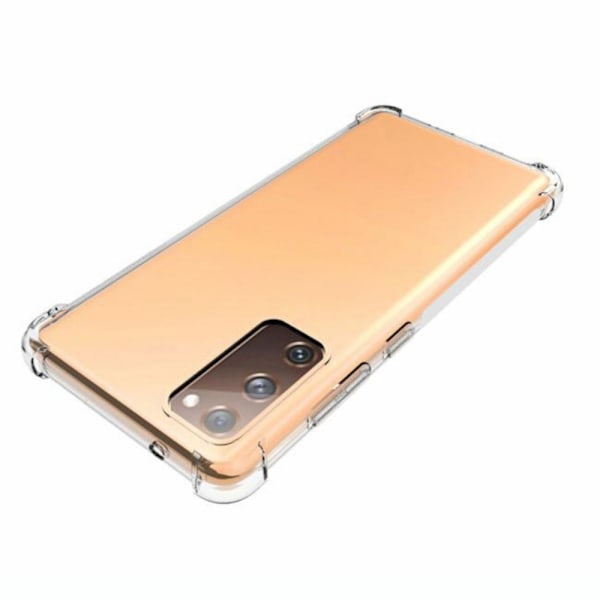 Samsung Galaxy S20 FE - Shockproof Transparent TPU Skal