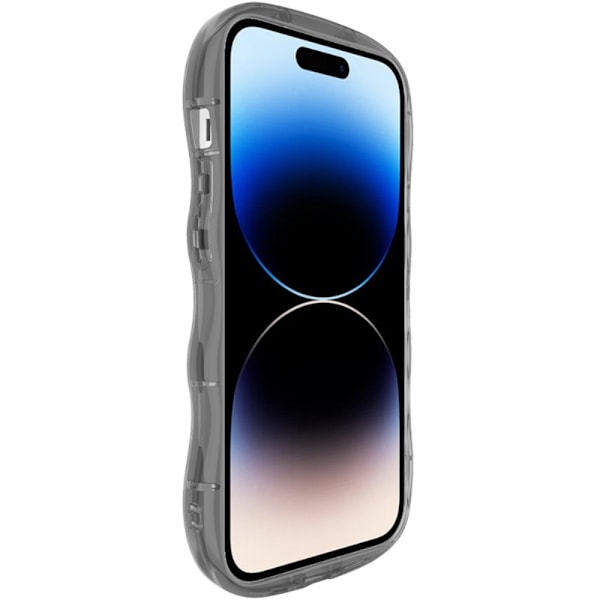 IMAK iPhone 14 Pro Max Skal TPU Tonad Svart