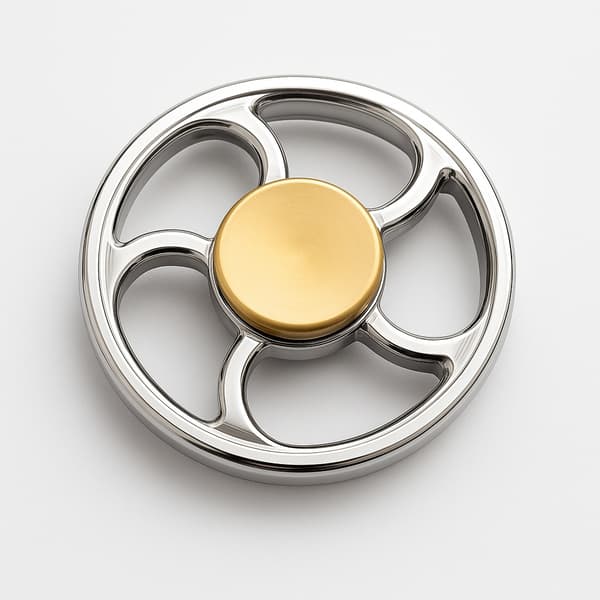 Fidget Spinner Ultimate Wheel Spinner - Silver
