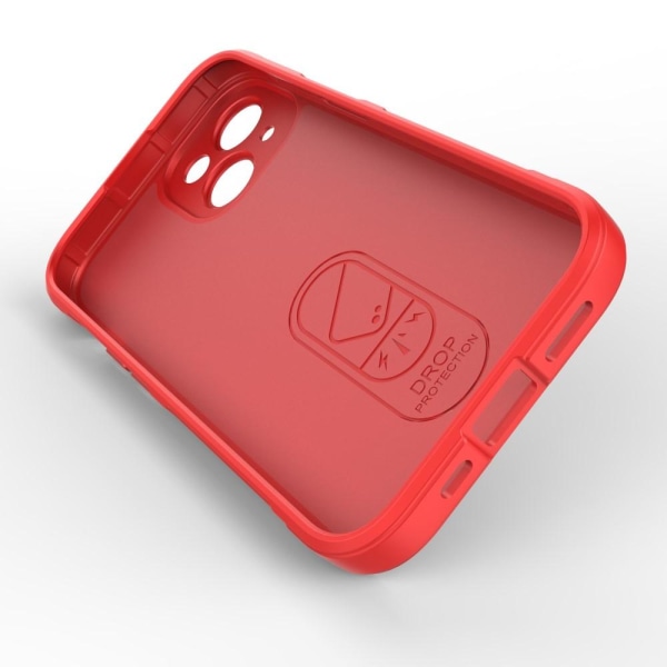 iPhone 15 Skal Magic Shield Röd