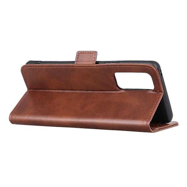 OnePlus 9 Pro - Fodral Med Magnetisk Stängning - Brun Brown Brun