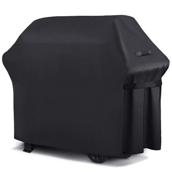 Grillöverdrag 420D Vattentätt 150x100x125 cm Svart