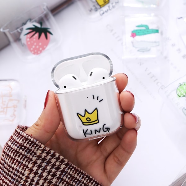 AirPods skyddsskal med motiv - King King King