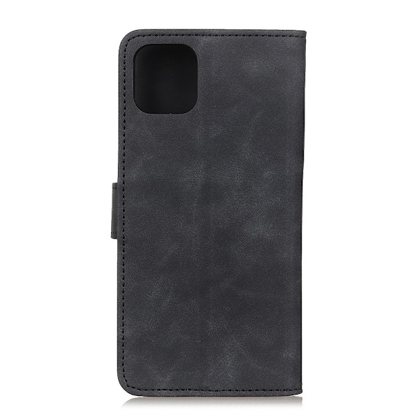 iPhone 12 Pro Max - KHAZNEH Retro Fodral - Svart Black Svart