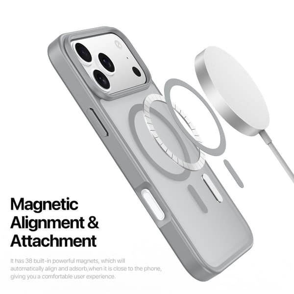DUX DUCIS iPhone 17 Pro Max Skal MagSafe Yind Series Grå