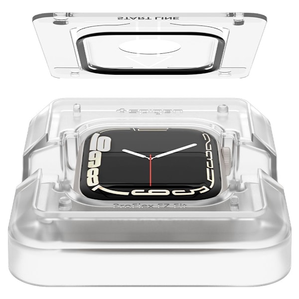 Spigen Apple Watch 41 mm 2-PACK Skärmskydd ProFlex "Ez Fit"