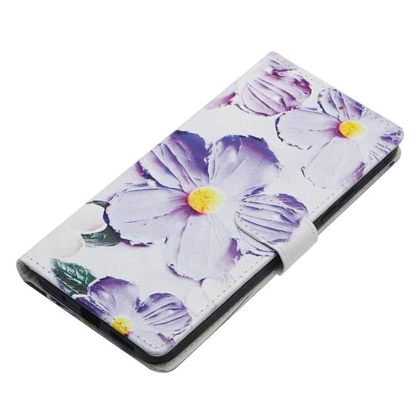 iPhone 17 Pro Max Fodral Med Tryck Lila Blommor