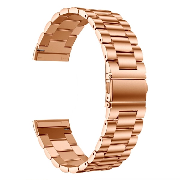 Lyxigt Metallarmband Fitbit Versa 3/Fitbit Sense - Roséguld Roséguld Roséguld