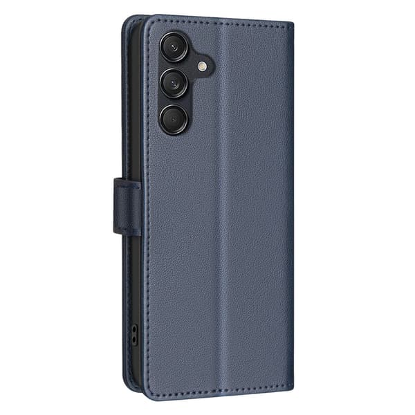 Samsung Galaxy S25 FE Fodral RFID Läder Blå