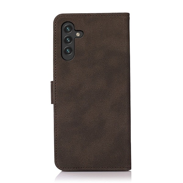 KHAZNEH Samsung Galaxy A04s / A13 5G Fodral Retro Läder Brun