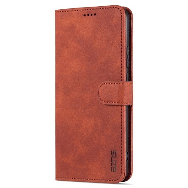 AZNS Xiaomi Redmi 10C Fodral Läder Brun