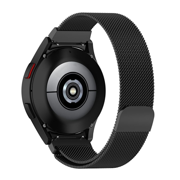Tech-Protect Milanese Loop Metall Armband Galaxy Watch 4/5/5 Pro/6/7/FE Svart