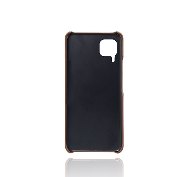 Huawei P40 Lite - Skal med Kortfack - Brun Brown Brun