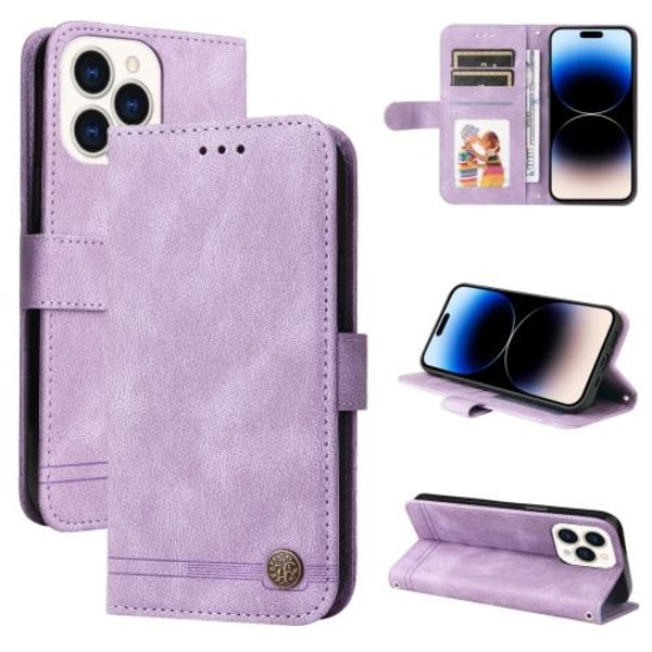 iPhone 14 Pro Fodral Skin Touch Lila