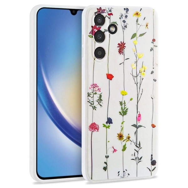 Tech-Protect Galaxy A34 5G Skal Mood Garden White