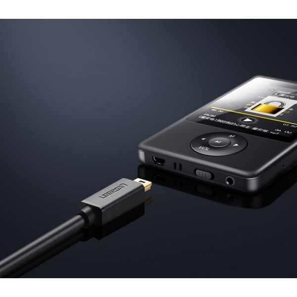 Ugreen 2m USB-A - USB Mini-B 5 Pin Laddningskabel Svart