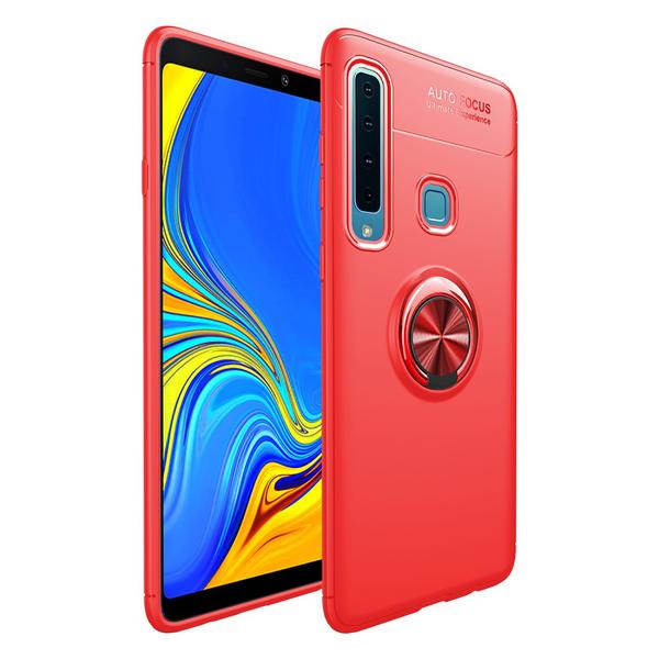Samsung Galaxy A9 (2018) - Ring Skal - Röd Red Röd