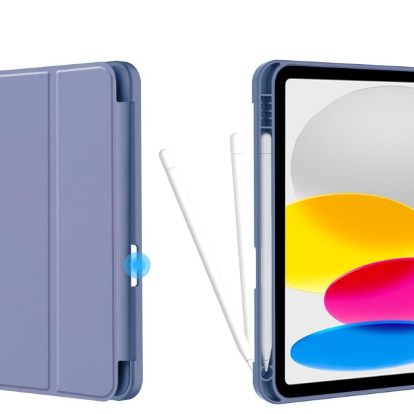 Tech-Protect iPad 10.9 2022 Fodral SmartCase Pennhållare Blå
