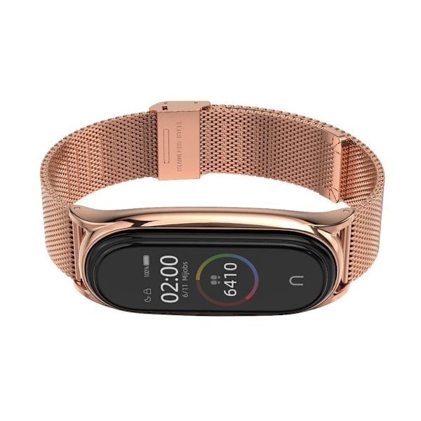 Tech-Protect Milanese Metall Armband Xiaomi Mi Smart Band 5/6 Roséguld