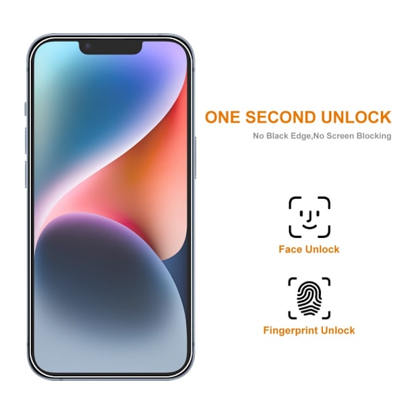 ENKAY iPhone 15 2-PACK Skärmskydd Härdat Glas