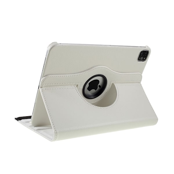 iPad Air 2025-2020 / Pro 11 Fodral 360° Rotation White Vit