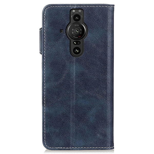 Sony Xperia Pro-I Fodral S-Line Läder Blå
